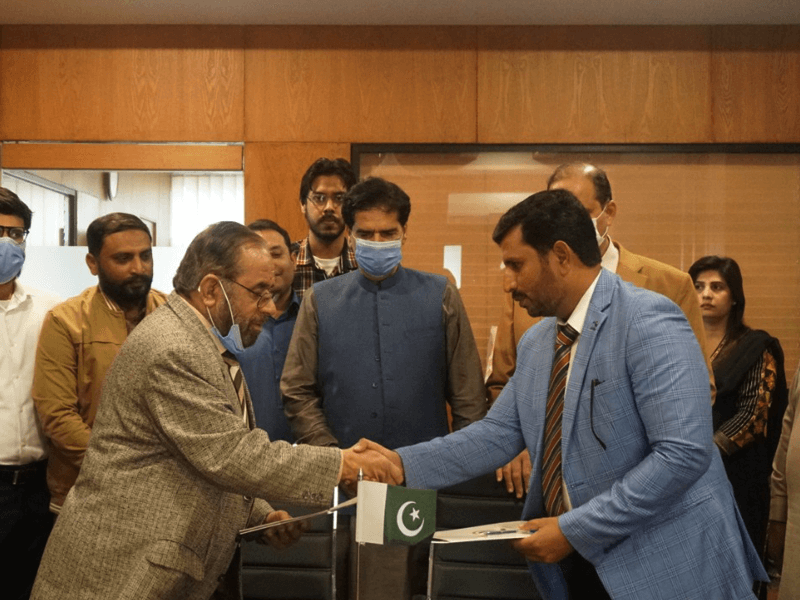 MOU signing ceremony of Forces School Sir Mohammad Bashir